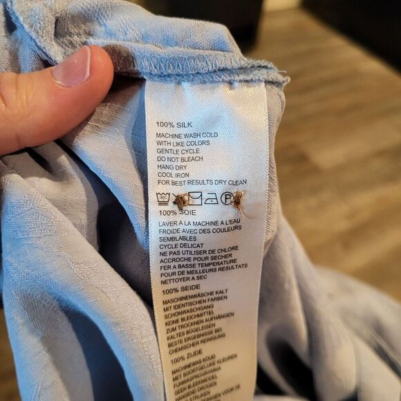 Tommy Bahama Silk Island Style Loose Short Sleeved Button Up Shirt Mens Large - Picture 9 of 9